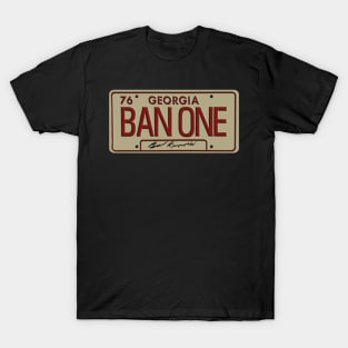 Smokey and the Bandit BAN ONE Plate T-Shirt